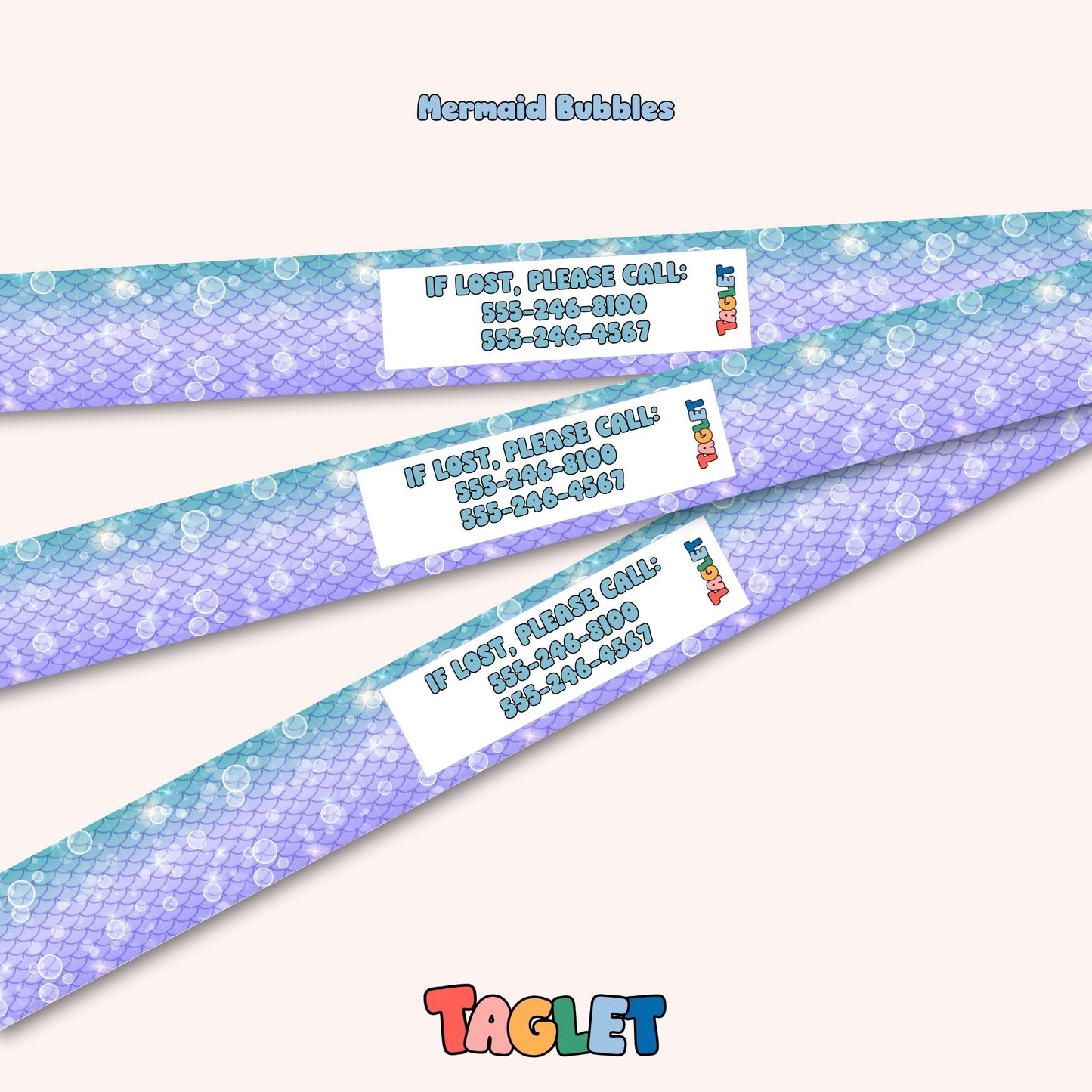 Taglet Child ID Safety Wristbands – Everyday Outings Pack (Set of 12)