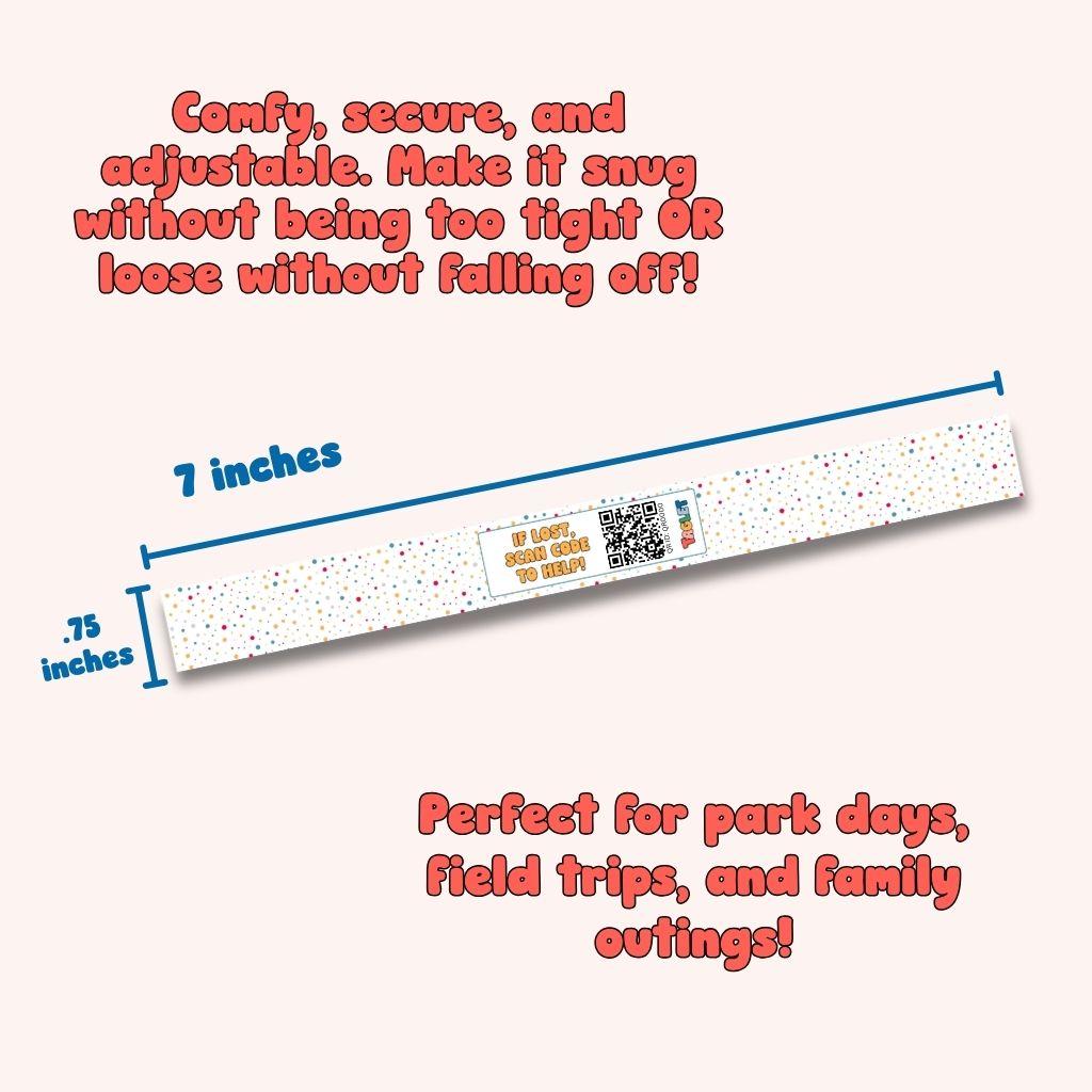 Taglet Safety Wristbands – Beach Day Pack (Set of 12)