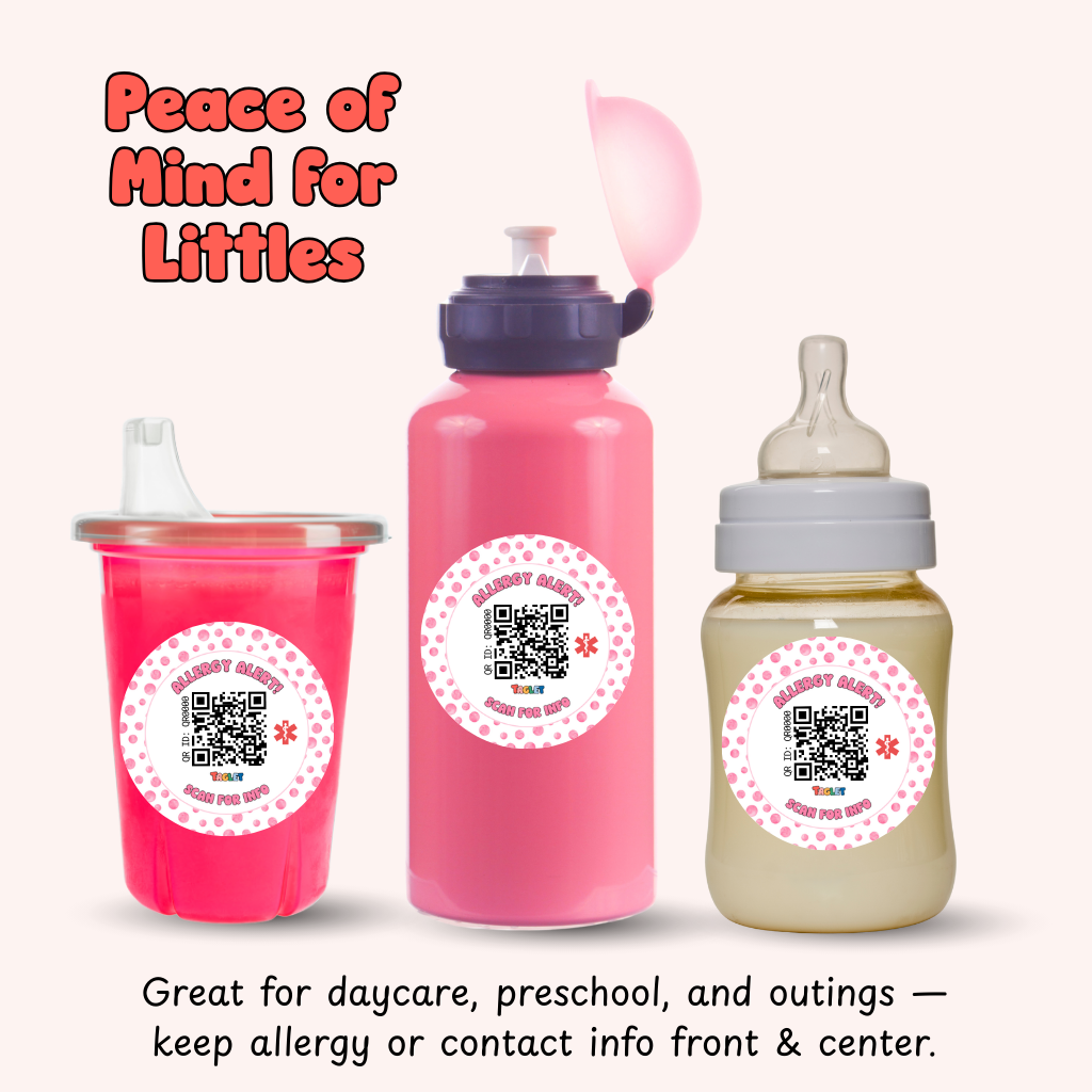 Taglet Round Safety Stickers - Every Day Pack