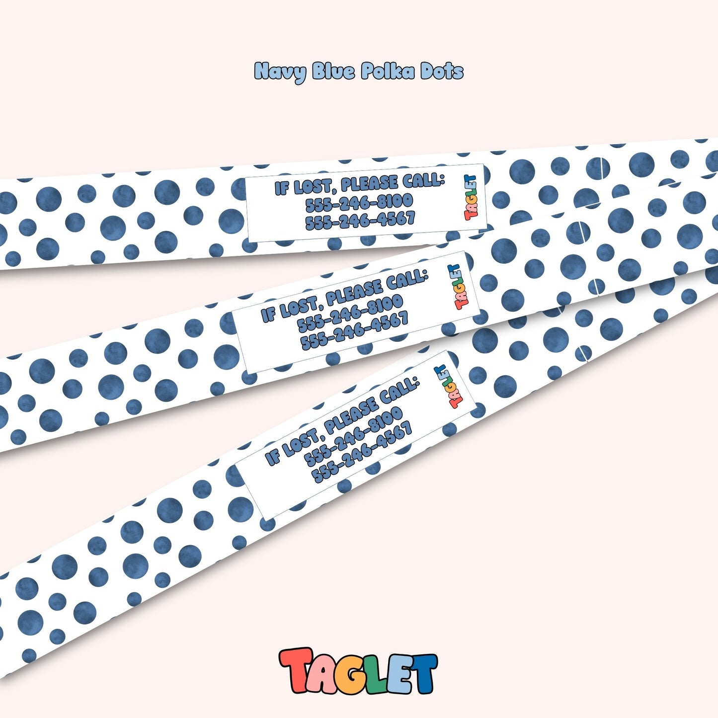 Taglet Child ID Safety Wristbands – Everyday Outings Pack (Set of 12)